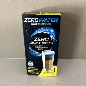Zero Water 5 Stage Advanced Filtration NSF Certified 1 Pack NEW